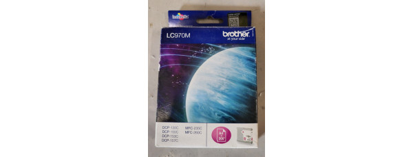 Tintenpatrone Brother LC970M Magenta Neu OVP Original DCP-135C MHD: 01.2017 