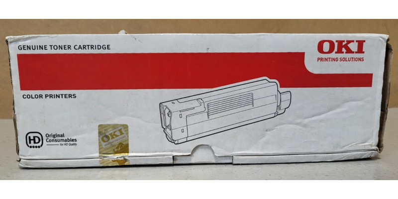 Toner OKI 43324421 Gelb Neu OVP Original C5550 MFP C5800 C5900 . 