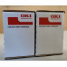 2 Toner OKI C801 / C821 Black, Cyan Neu OVP 44643004, 44643003 Original Rg,  