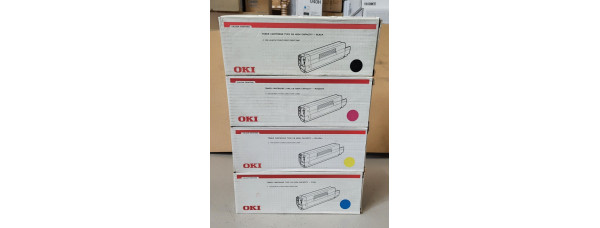 Toner Oki C6 42127405 42127406 42127407 42127408 Neu OVP A-Ware Original  