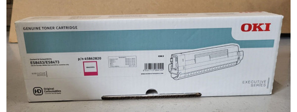 Toner Oki 45862820 Magenta Neu OVP Original Oki ES8453 ES8473  . 