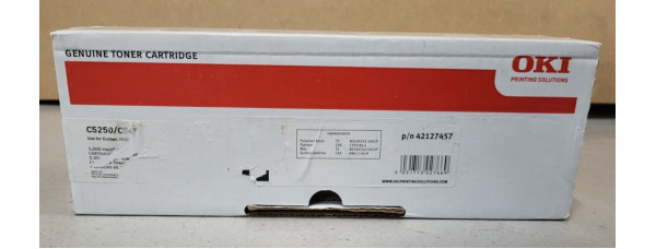 Toner Oki 42127457 Schwarz Neu OVP Original Oki C5250 C5450  . 
