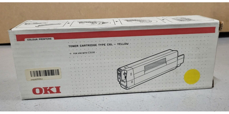Toner Oki 42804513 Gelb Neu OVP A-Ware Original Oki C3100  
