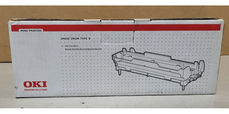 Trommel OKI 42102802 Type 9 Schwarz Neu OVP Original B4100 B4250  