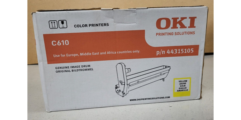 Trommel OKI 44315105 Gelb Neu OVP A-Ware Original C610 . 