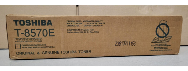 Toner Toshiba T-8570E Schwarz Neu OVP A-Ware Original e-STUDIO 557, 657 . 