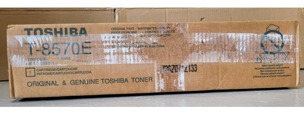 Toner Toshiba T-8570E Schwarz Neu OVP B-Ware Original e-STUDIO 557, 657 . 