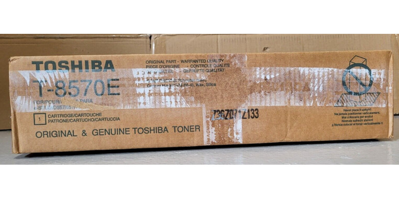 Toner Toshiba T-8570E Schwarz Neu OVP B-Ware Original e-STUDIO 557, 657 . 