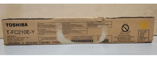 Toner Toshiba T-FC210E-Y Gelb Neu OVP Original e-STUDIO 2010AC . 