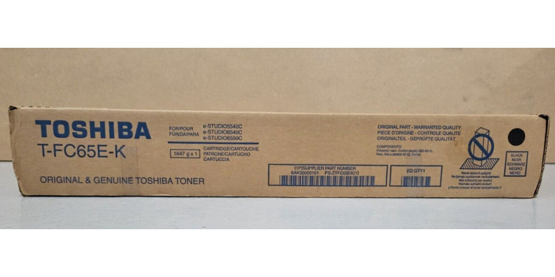 Toner Toshiba T-FC65E-K Schwarz Neu OVP A-Ware Original e-STUDIO 5540C . 