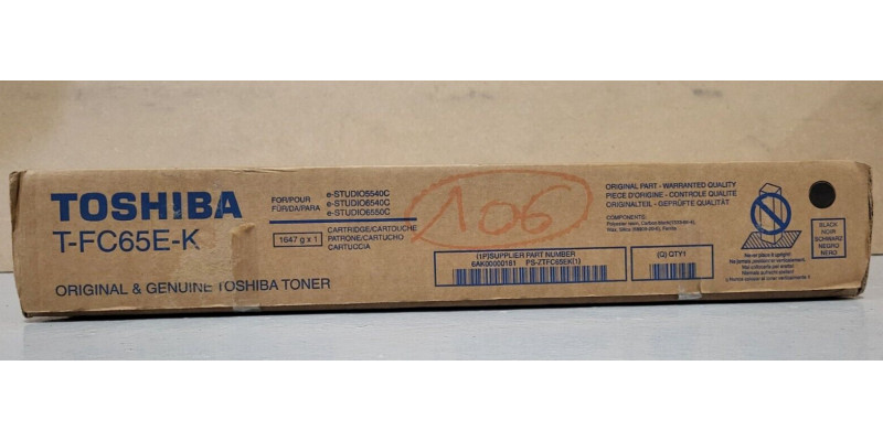 Toner Toshiba T-FC65E-K Schwarz Neu OVP B-Ware Original e-STUDIO 5540C . 