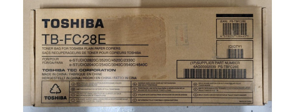 Tonersammler TB-FC28E Toshiba Neu OVP A-Ware Original e-STUDIO 2820C . 