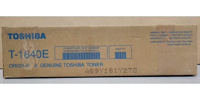 Toner Toshiba T-1640E Schwarz Neu OVP B-Ware Original e-Studio 163, 165 . 