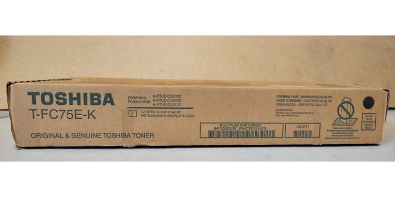 Toner Toshiba T-FC75E-K Schwarz Neu OVP B-Ware Original e-STUDIO 5560C . 