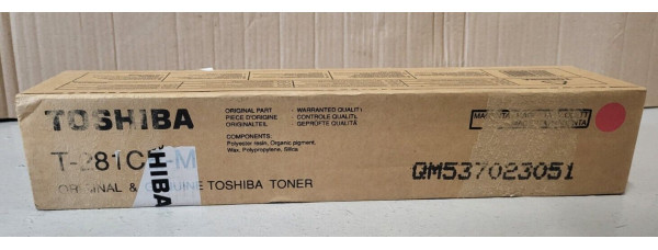 Toner Toshiba T-281CE-M Magenta Neu OVP B-Ware Original e-STUDIO 281, 351 . 