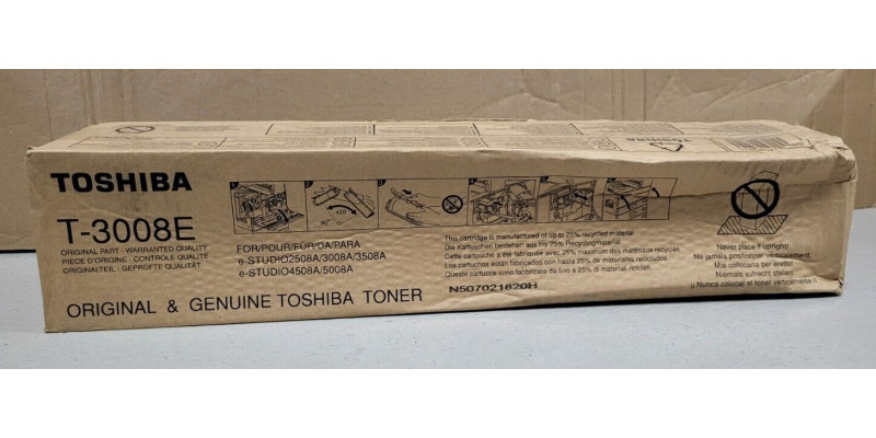 Toner Toshiba T-3008E Schwarz Neu OVP Original e-STUDIO 2508A . 