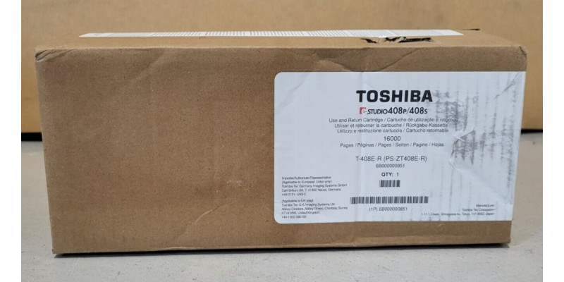 Toner Toshiba T-408E-R Schwarz 24B7259 Neu OVP Original e-Studio 408P 408S  
