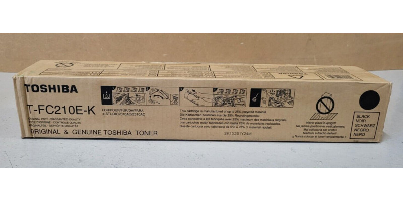 Toner Toshiba T-FC210E-K Schwarz Neu OVP A-Ware Original e-STUDIO 2010AC  