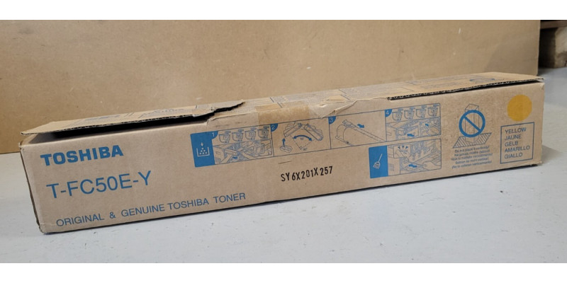 Toner Toshiba T-FC50E-Y Gelb 6AJ00000111 Neu OVP Original e-STUDIO 2555C  