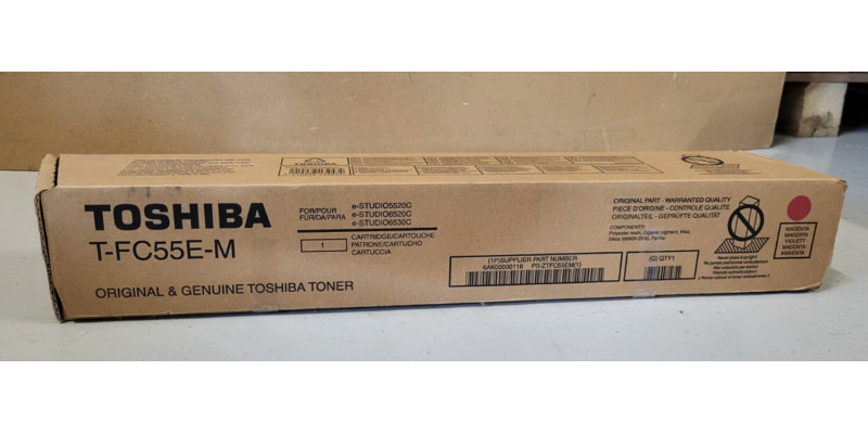 Toner Toshiba T-FC55E-M Magenta Neu OVP A-Ware Original e-STUDIO 5520C  