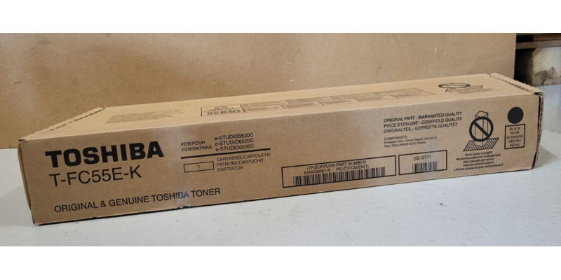 Toner Toshiba T-FC55E-K Schwarz Neu OVP Original e-STUDIO 5520C 6520C . 