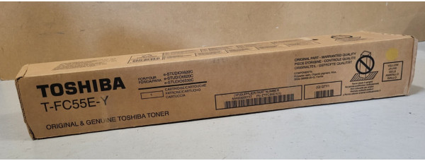 Toner Toshiba T-FC55E-Y Gelb Neu OVP Original e-STUDIO 5520C 6520C . 