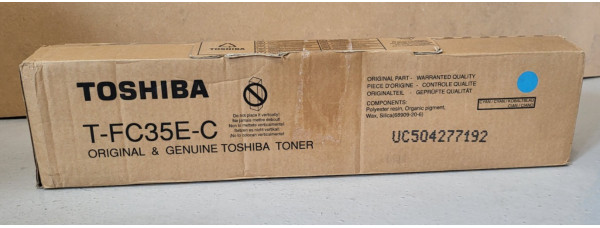Toner Toshiba T-FC35E-C Cyan 6AJ00000050 Neu OVP Original e-STUDIO 2500c  