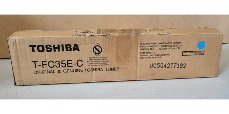 Toner Toshiba T-FC35E-C Cyan 6AJ00000050 Neu OVP Original e-STUDIO 2500c  