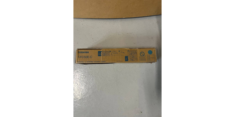 Toner Toshiba T-FC50E-C Cyan 6AJ00000113 Neu OVP Original e-STUDIO 2555C Rg MwSt Toner Toshiba T-FC50E-C Cyan 6AJ00000113 Neu OVP Original e-STUDIO 2555C Rg MwSt
