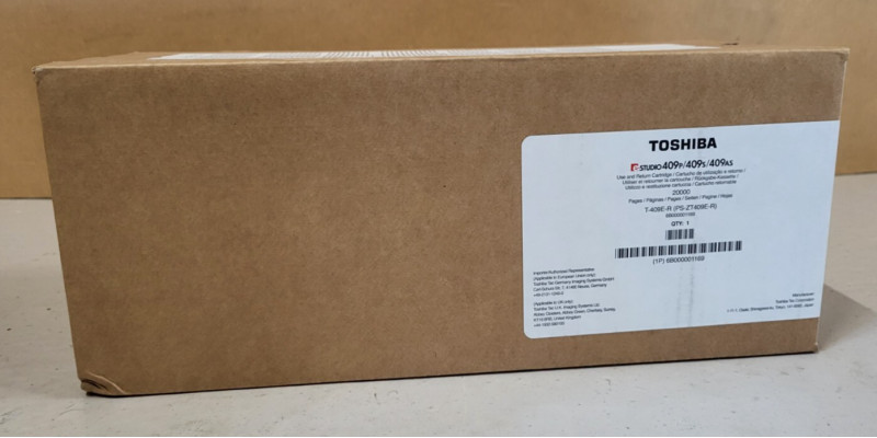 Toner Toshiba T-409E-R Schwarz 6B000001169 Neu OVP A-Ware Original e-Studio 409P 