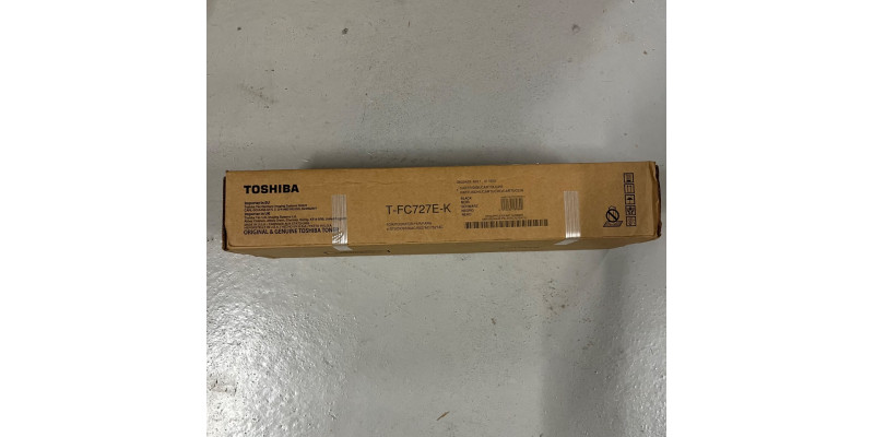 Toner Toshiba T-FC727E-K Schwarz 6AK00000445 Neu OVP Original e-STUDIO 6525AC Rg Toner Toshiba T-FC727E-K Schwarz 6AK00000445 Neu OVP Original e-STUDIO 6525AC Rg
