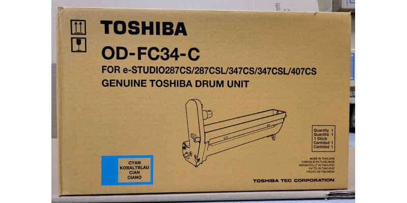 Trommel OD-FC34-C Cyan Neu OVP A-Ware Original e-Studio287CS 347CS . 