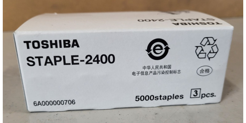 Heftklammern Staple-2400 Toshiba 6A000000706 Neu OVP A-Ware Original . 