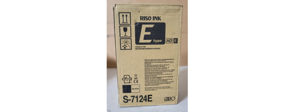 Riso INK E type HD S-7124E Schwarz Neu OVP A-Ware ME9, SE9, MZ10   