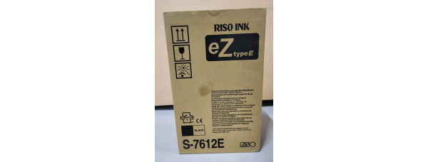 Riso INK S-7612 eZ Type E Schwarz Neu OVP A-Ware Original EZ 200 . 