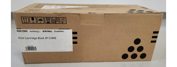 Toner Ricoh SP C340E Schwarz 407899 Neu OVP Original Aficio SP C340 . 