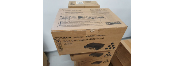 Toner Ricoh SP 4100 Type 220 Schwarz 407649 Neu OVP B-Ware Original . 