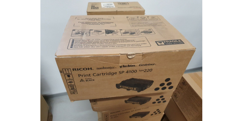 Toner Ricoh SP 4100 Type 220 Schwarz 407649 Neu OVP B-Ware Original . 
