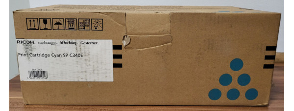 Toner Ricoh 407900 Cyan SP C340E Neu OVP Ricoh Original  . 