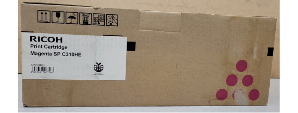 Toner Ricoh SP C310HE Magenta 407636, 406481 Neu OVP Original . 