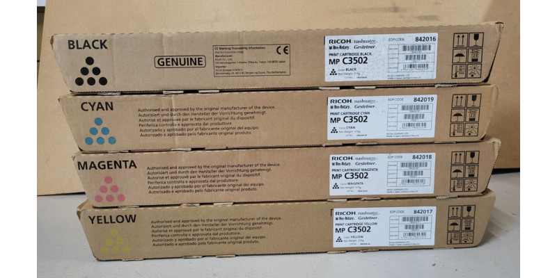 4 Toner Ricoh Original SP C310HE CMYK Neu OVP Original SP C231, SP C232 . 