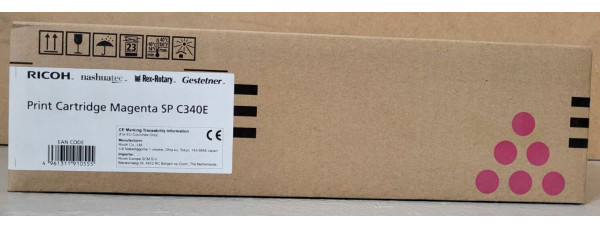 Toner Ricoh SP C340E Magenta 407901 Neu OVP A-Ware Original Aficio SP C340 . 