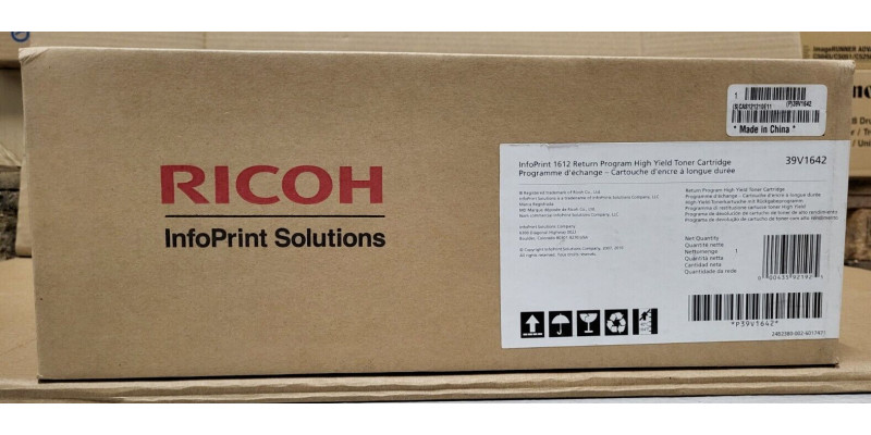 Toner Ricoh 39V1642 Schwarz Neu OVP A-Ware Original InfoPrint 1612   