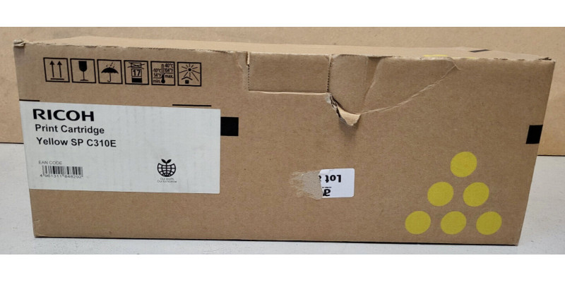 Toner Ricoh SP C310E Gelb 406351 Neu OVP B-Ware Original SP C230 Series . 