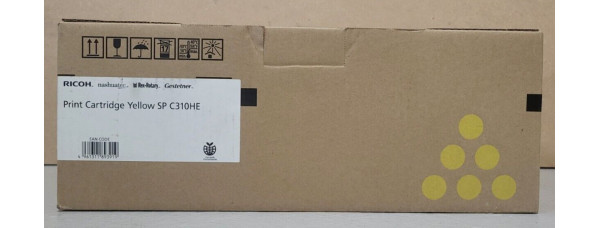 Toner Ricoh SP C310HE Gelb 407635 Neu OVP Original Aficio SP C230  