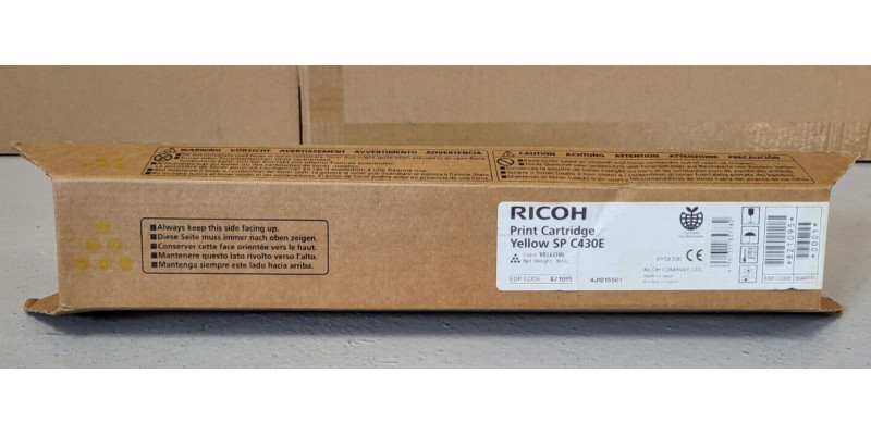 Toner Ricoh SP C430E Gelb 821095 Neu OVP A-Ware Original Aficio SP C430DN . 