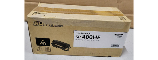 Toner Ricoh SP 400HE Schwarz SP 450DN 408060 Ultra HC Neu OVP B-Ware . 