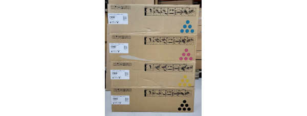 4 Toner Ricoh C900 828298 828301 828300 828299 Neu OVP Original . 