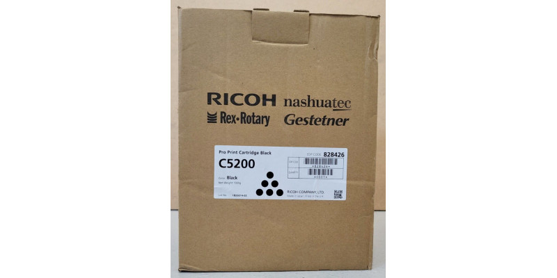 Toner Ricoh C5200 Schwarz 828426 Neu OVP A-Ware Original SP 5200  . 