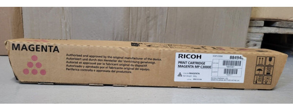 Toner Ricoh MP C3000E Magenta 884948 Neu OVP A-Ware Aficio MP C3000 . 